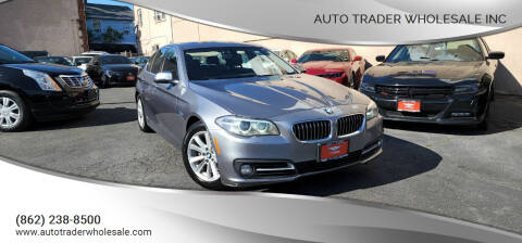 2015 BMW 5 Series for sale at Auto Trader Wholesale Inc in Saddle Brook NJ