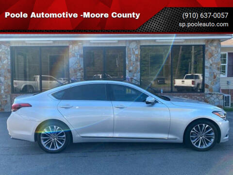 2015 Hyundai Genesis for sale at Poole Automotive in Laurinburg NC