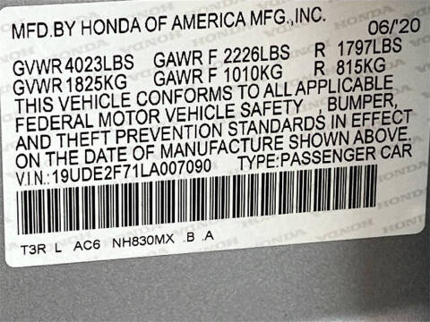 2020 Acura ILX w/Tech