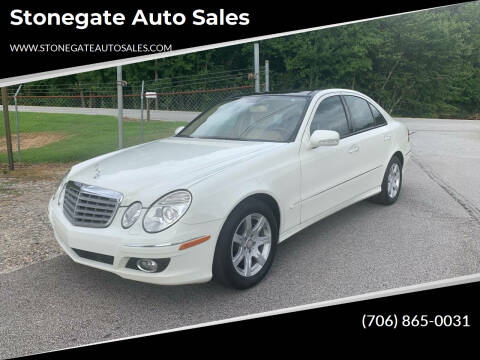 2008 Mercedes-Benz E-Class for sale at Stonegate Auto Sales in Cleveland GA