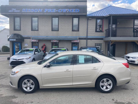 2014 Chevrolet Malibu for sale at Sisson Pre-Owned in Uniontown PA