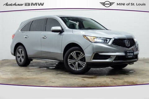 2019 Acura MDX for sale at Autohaus Group of St. Louis MO - 3015 South Hanley Road Lot in Saint Louis MO