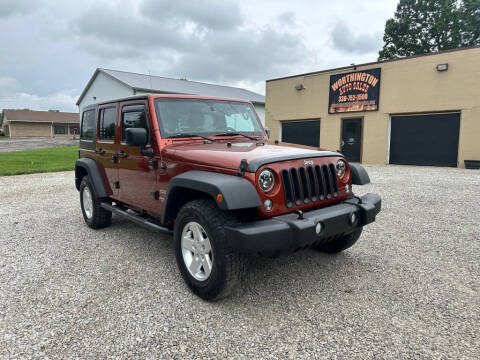 2014 Jeep Wrangler Unlimited for sale at Worthington Auto Sales in Wooster OH