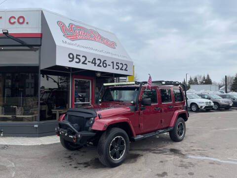 2012 Jeep Wrangler Unlimited for sale at Mainstreet Motor Company in Hopkins MN
