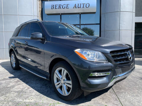 2015 Mercedes-Benz M-Class for sale at Berge Auto in Orem UT