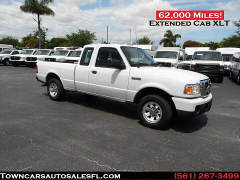 2010 Ford Ranger for sale at Town Cars Auto Sales in West Palm Beach FL