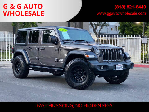 Jeep Wrangler Unlimited For Sale in North Hollywood, CA - G & G AUTO  WHOLESALE