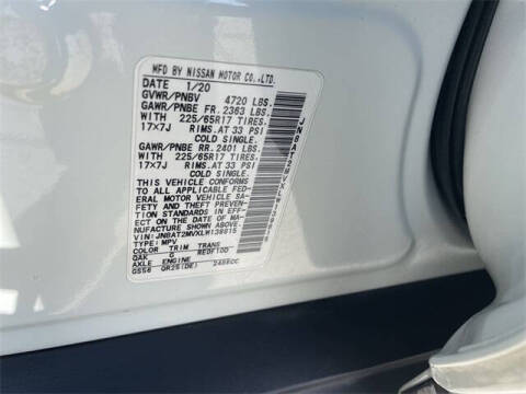 2020 Nissan Rogue SV