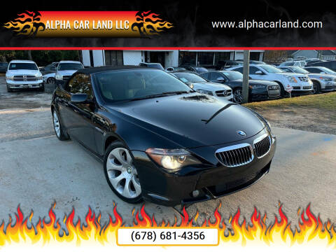 2006 BMW 6 Series for sale at Alpha Car Land LLC in Snellville GA