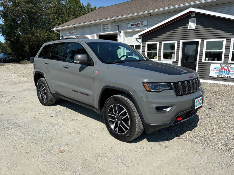 2020 Jeep Grand Cherokee for sale at M&A Auto in Newport VT