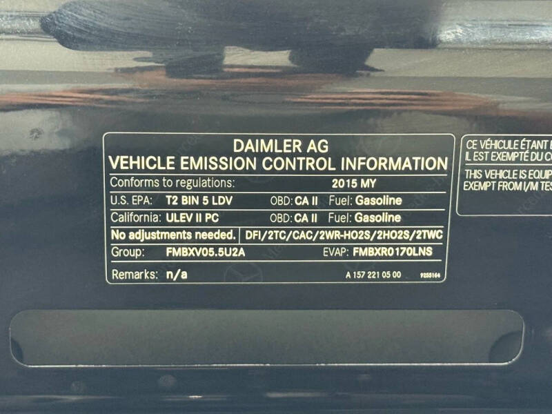 2015 Mercedes-Benz S-Class S 63 AMG