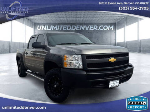 2013 Chevrolet Silverado 1500 for sale at Unlimited Auto Sales in Denver CO