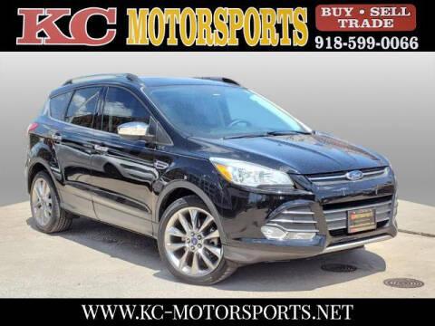2016 Ford Escape for sale at KC MOTORSPORTS in Tulsa OK
