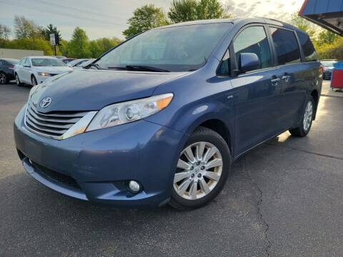 2016 Toyota Sienna for sale at Cruisin' Auto Sales in Madison IN