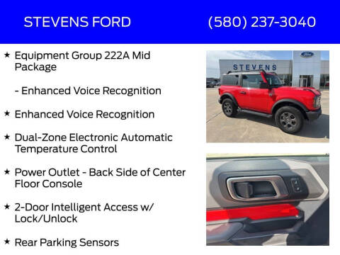 2022 Ford Bronco Big Bend