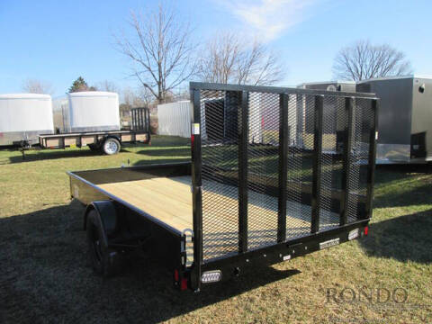 2026 Rice Trailers Single Axle Utility SST8212