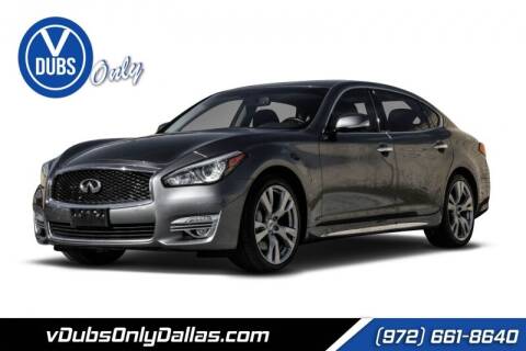 2018 Infiniti Q70i for sale at VDUBS ONLY in Plano TX