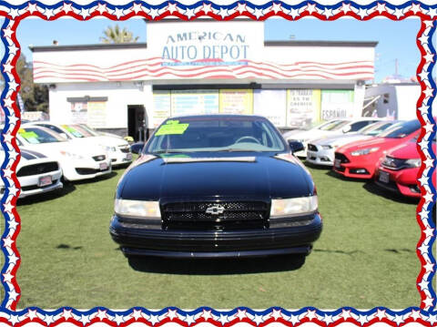 1996 Chevrolet Impala for sale at American Auto Depot in Modesto CA