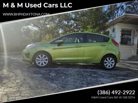 2012 Ford Fiesta for sale at M & M Used Cars LLC in Daytona Beach FL