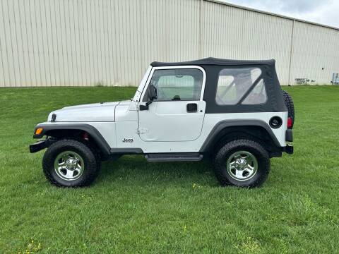 2002 Jeep Wrangler for sale at Wendell Greene Motors Inc in Hamilton OH