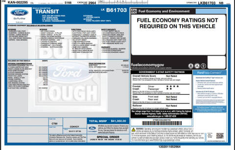 2020 Ford Transit 250