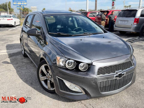 2013 Chevrolet Sonic RS Manual