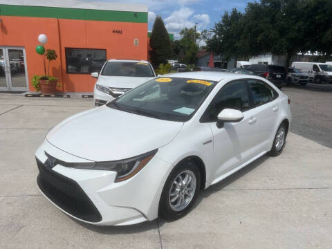 2020 Toyota Corolla Hybrid for sale at Galaxy Auto Service, Inc. in Orlando FL