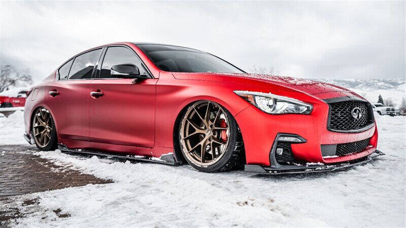 2018 Infiniti Q50 for sale at MUSCLE MOTORS AUTO SALES INC in Reno NV