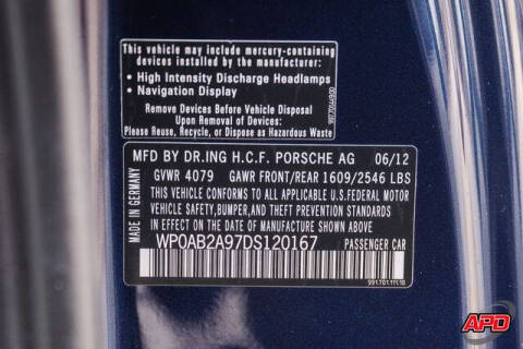 2013 Porsche 911 Carrera S