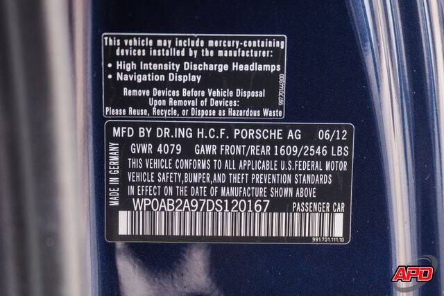 2013 Porsche 911 Carrera S