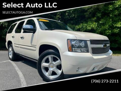 2008 Chevrolet Tahoe for sale at Select Auto LLC in Ellijay GA