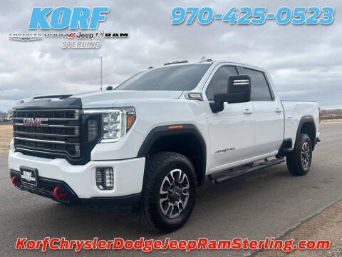 2021 GMC Sierra 2500HD for sale at Tony Peckham @ Korf Motors in Sterling CO