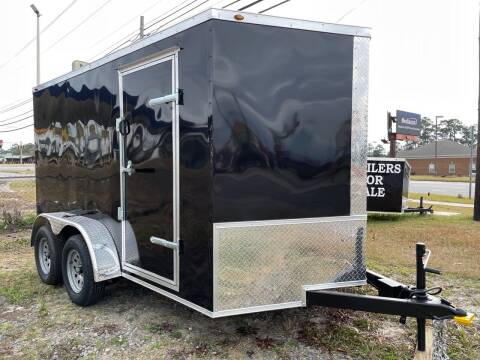 2023 7x12 Tandem Axle Enclosed Cargo Trailer for sale at Direct Connect Cargo in Tifton GA
