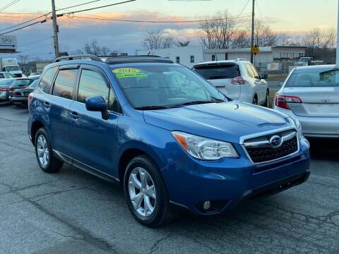 2015 Subaru Forester for sale at MetroWest Auto Sales in Worcester MA