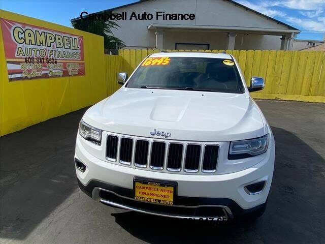 2014 Jeep Grand Cherokee for sale at Campbell Auto Finance in Gilroy CA