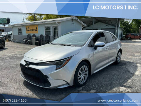 2020 Toyota Corolla for sale at LC Motors 1 Inc. in Orlando FL