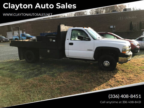 2001 Chevrolet Silverado 3500 for sale at Clayton Auto Sales in Winston-Salem NC