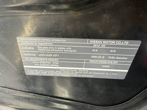 2012 Nissan Rogue SV