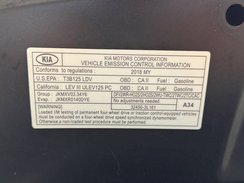 2018 Kia Stinger