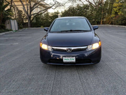 2008 Honda Civic for sale at Auto City in Redwood City CA