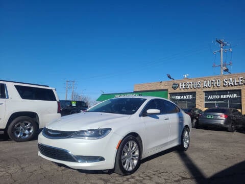 2015 Chrysler 200 for sale at Festus Auto Sales in Milwaukee WI