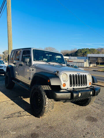 2008 Jeep Wrangler Unlimited for sale at Knox Bridge Hwy Auto Sales in Canton GA