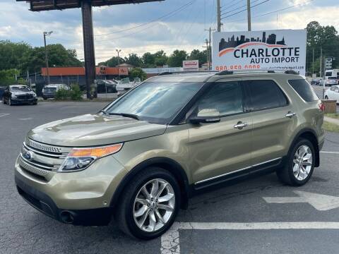 2012 Ford Explorer for sale at Charlotte Auto Import in Charlotte NC