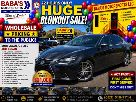 2018 Lexus GS 350