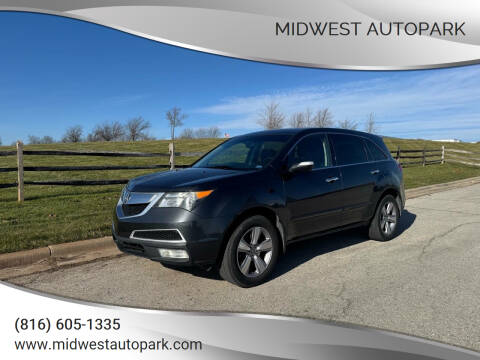 2013 Acura MDX for sale at Midwest Autopark in Kansas City MO