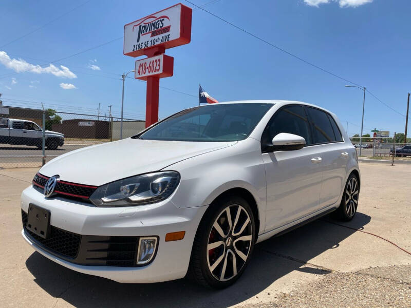 2012 Volkswagen GTI for sale at Irving's Motors in Amarillo TX