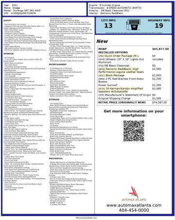 2021 Dodge Durango SRT 392