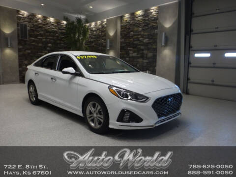 2019 Hyundai Sonata for sale at Auto World Used Cars in Hays KS