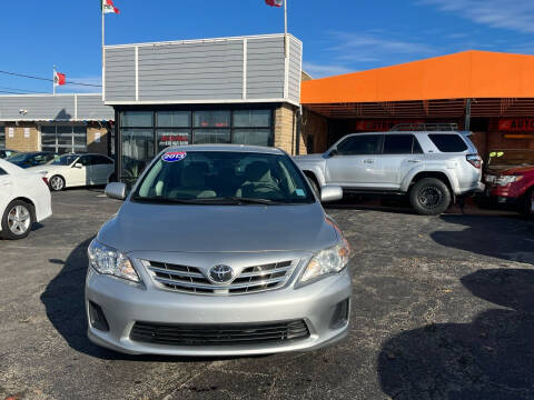 2013 Toyota Corolla for sale at North Chicago Car Sales Inc in Waukegan IL