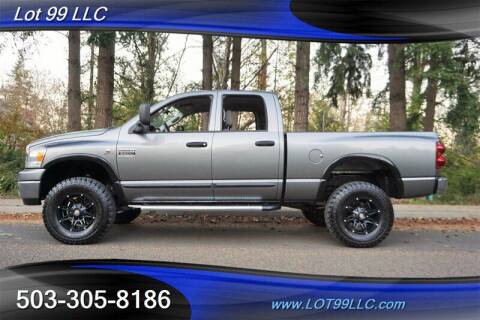 2007 Dodge Ram Pickup 2500 for sale at LOT 99 LLC in Milwaukie OR